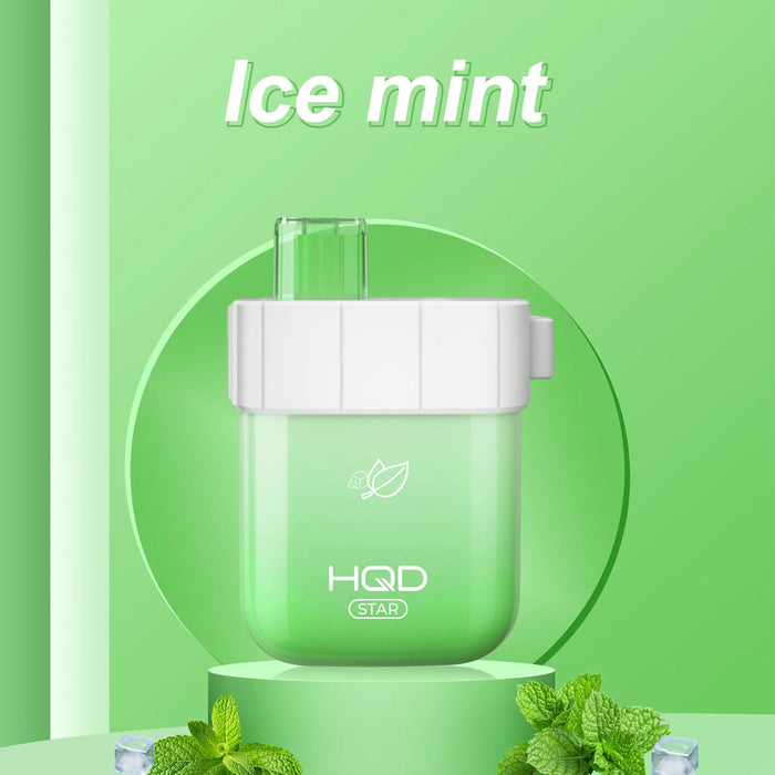 HQD Star Disposable Vape 5000 Puffs Rechargeable