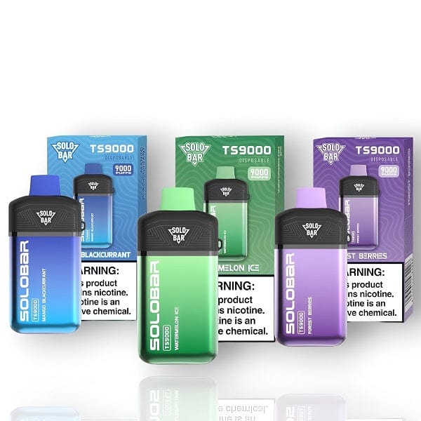 Solo Bar Ts9000 puffs Rechargeable