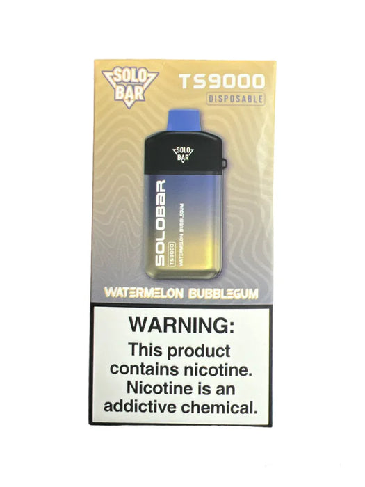 Solo Bar Ts9000 puffs Rechargeable