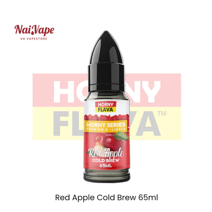 HORNY FLAVA - Red Apple Cold Brew - 65ml 3mg
