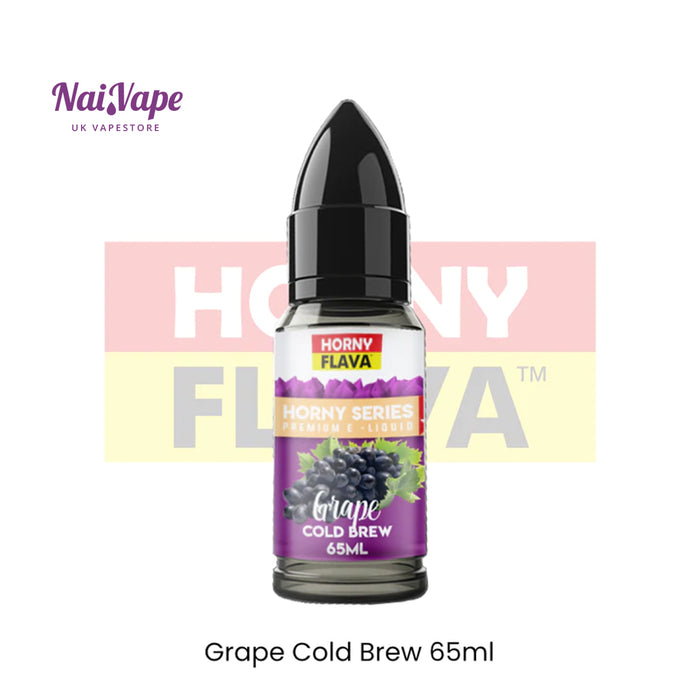 HORNY FLAVA - Grape Cold Brew - 65ml 3mg