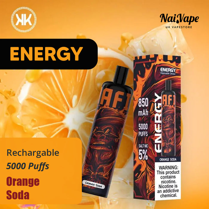 Energy Disposable 5000 puffs - Orange Soda - Nairobi, Kenya