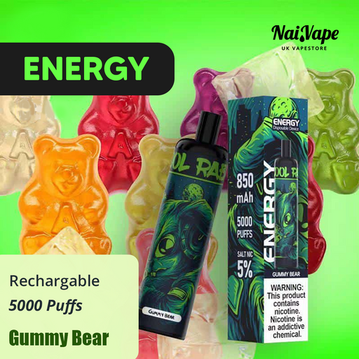 Energy Disposable 5000 puffs - Gummy Bear - Nairobi, Kenya