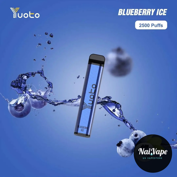 Yuoto XXL Disposable 2500 Puffs - Blueberry Ice - Nairobi, Kenya